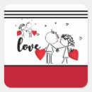 Search for valentines wedding stickers Red