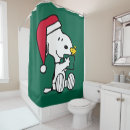 Search for snoopy christmas shower curtains Peanuts holiday