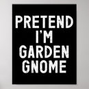 Search for garden gnome posters Halloween