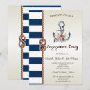 Search for nautical engagement party invitations Flowers