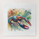 Search for crayfish Shellfish