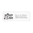 Search for dark gray return address labels Minimalist