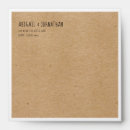 Search for square envelopes Simple
