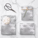 Search for glam wrapping paper Silver