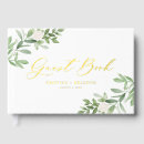 Search for greenery wedding guest books Elegant