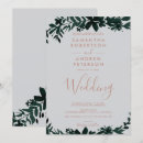 Search for gold typography wedding invitations Greenery