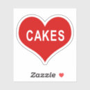 Search for cake lovers stickers Cakes