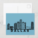 Search for big city skyline postcards Silhouette