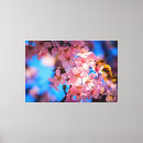 Search for pink sky canvas prints Flower