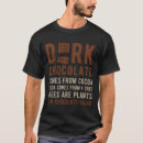 Search for dark chocolate tshirts Milk