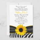 Search for zebra print invitations Black and white