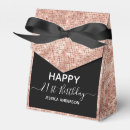 Search for rose gold favour boxes Party
