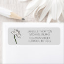 Search for narcissus return address labels Floral