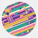 Search for cool patterns stickers Retro