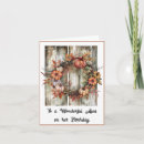 Search for wooden birthday cards Autumn