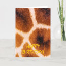 Search for giraffe pattern cards Giraffes