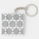 Search for black pattern key rings Line