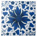 Search for cobalt blue tiles Vintage