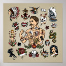 Search for tattoo flash art Vintage