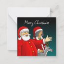 Search for santa claus christmas cards Reindeer