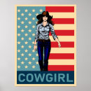 Search for vintage cowgirl posters Retro