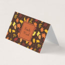 Search for fall leaves thanksgiving cards Brown