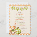 Search for orange bear invitations Autumn