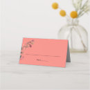 Search for coral place cards Stylish