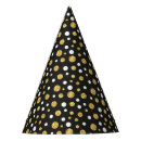 Search for new year party decor Black and gold