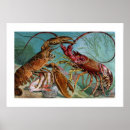 Search for lobster posters Illustration