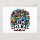 Search for labor day postcards Worker