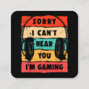 Search for gamer business cards Video