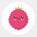 Search for cute raspberry stickers Fruit