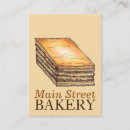 Search for dessert business cards Bakery