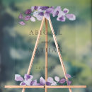 Search for purple welcome signs Reception