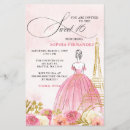 Search for paris sweet 16 invitations Floral