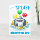 Search for shark birthday cards Kids