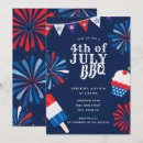 Search for red seasonal invitations Independence day celebration