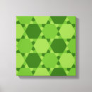 Search for optical illusion canvas prints Green