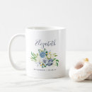 Search for floral wedding mugs Bridesmaid