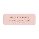 Search for bridesmaids return address labels Elegant