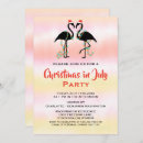 Search for summer christmas invitations Tropical