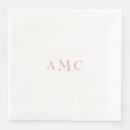Search for blush pink wedding napkins Simple