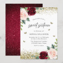 Search for red sweet 16 invitations Flowers