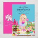 Search for candy land invitations Pink