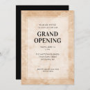 Search for classy grand opening invitations New business