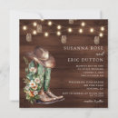 Search for cowboy boots wedding invitations Cowgirl