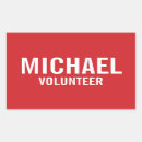 Search for red name stickers Team