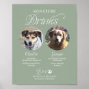 Search for signature drink signs His and hers drinks
