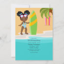 Search for summer beach birthday invitations Surfing